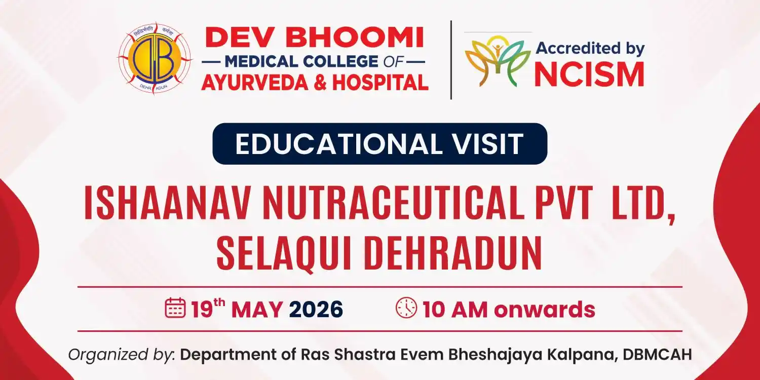 Educational visit Ishaanav nutraceutical Pvt  Ltd,selaqui Dehradun 